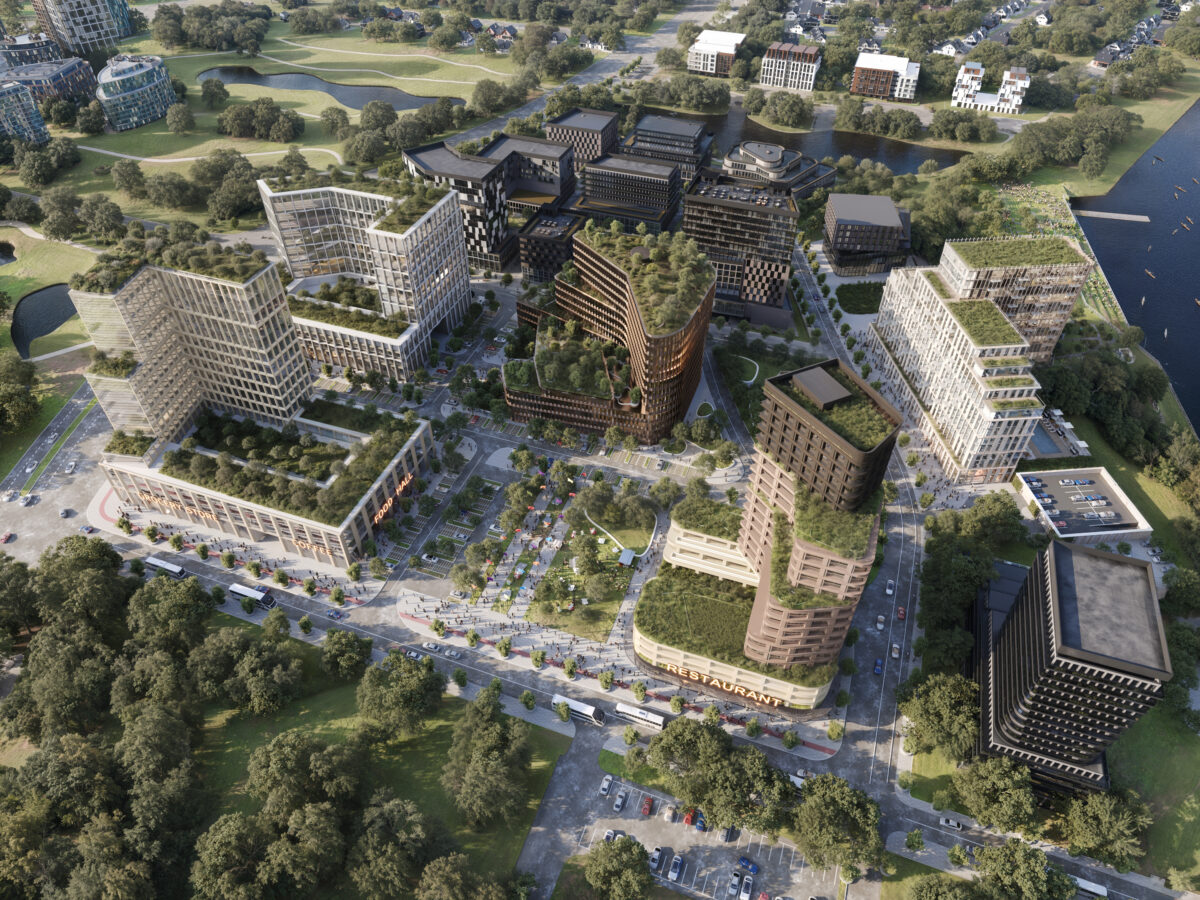 Sifton Road Aerial View with Park