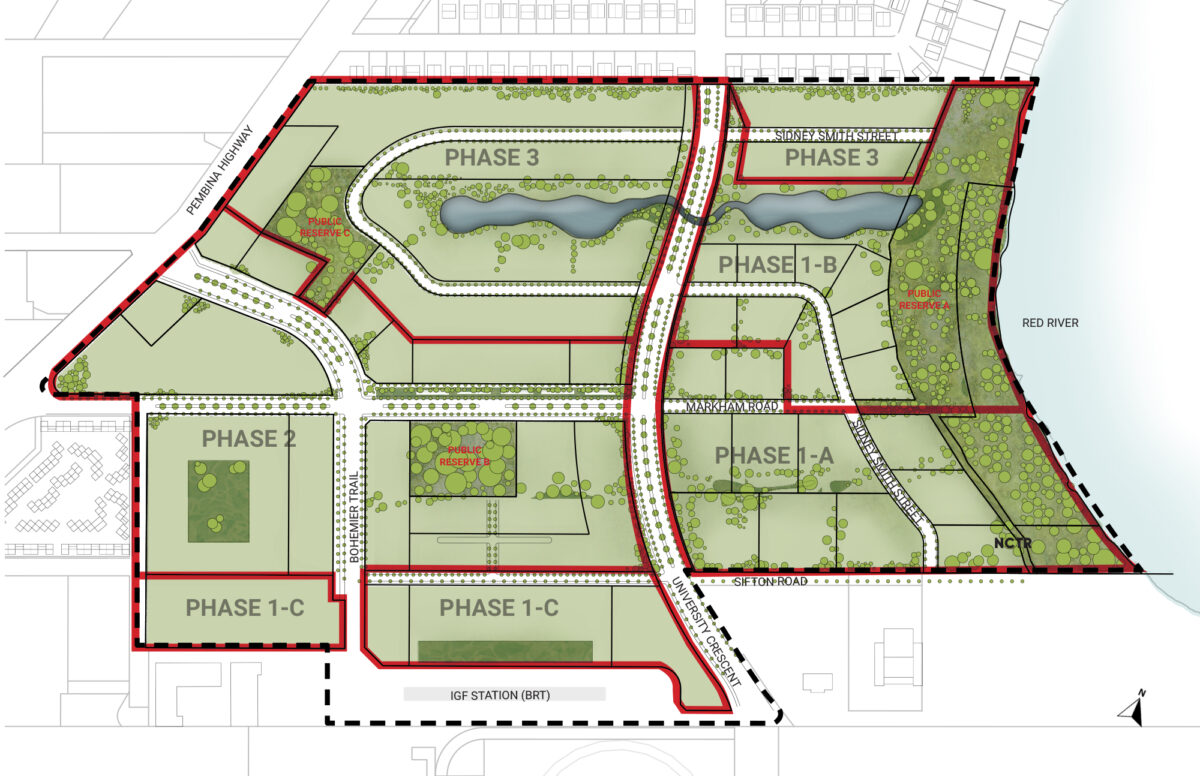 Southwood Circle all phases map
