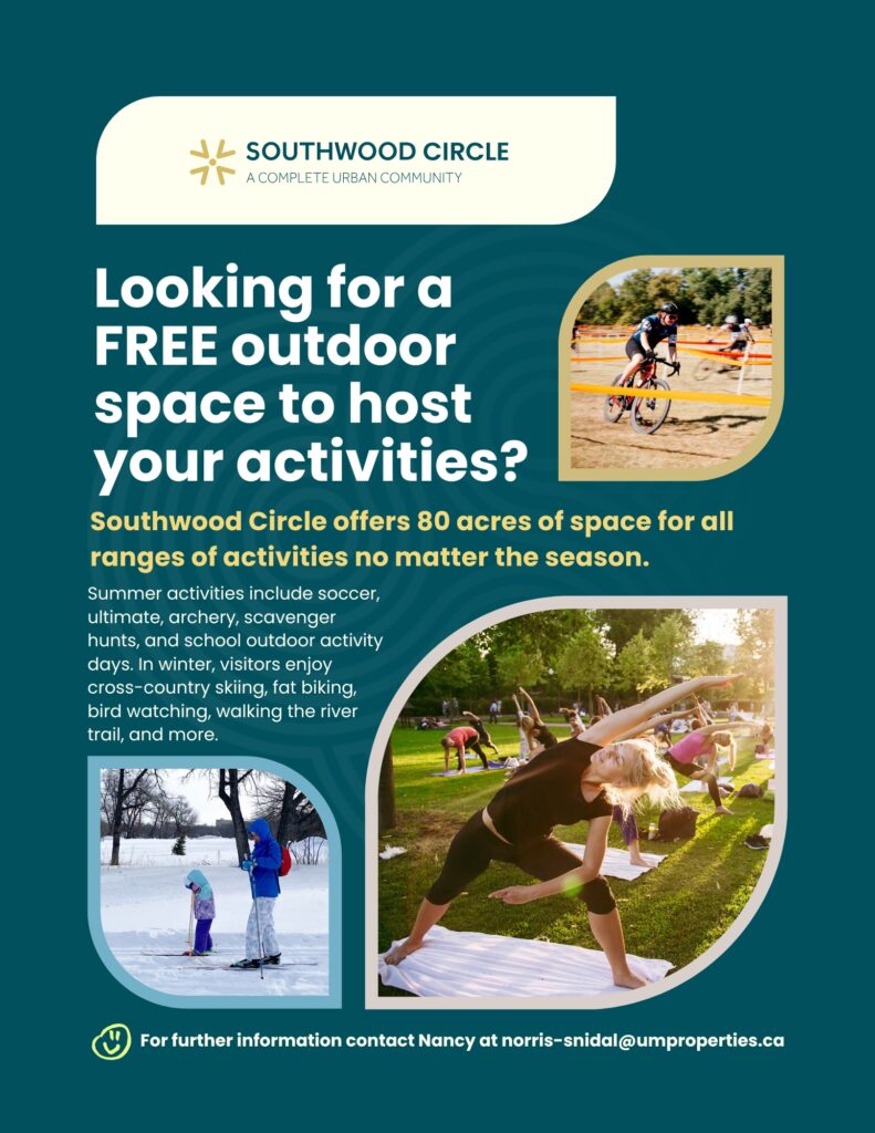 Free Outdoor Space in Winnipeg for Community Activities Year-Round